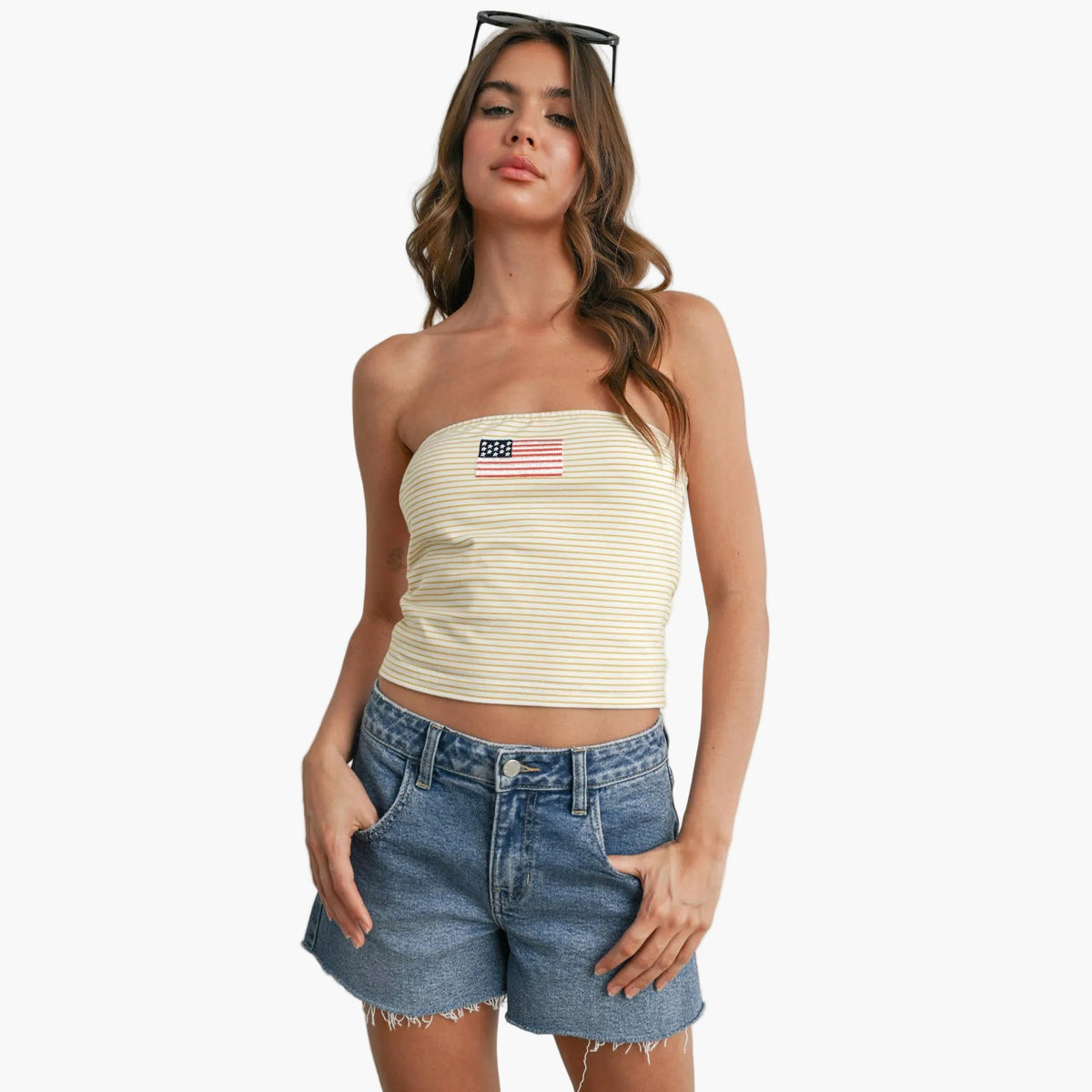 Stars and Stripes Tube Top