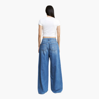 Le Bleu High Rise Wide Leg Jeans