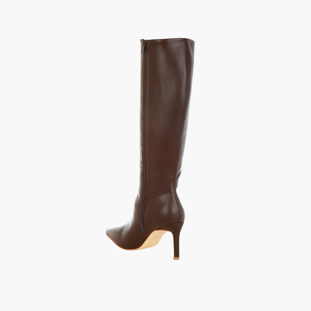 Skara Faux Leather Calf Boots