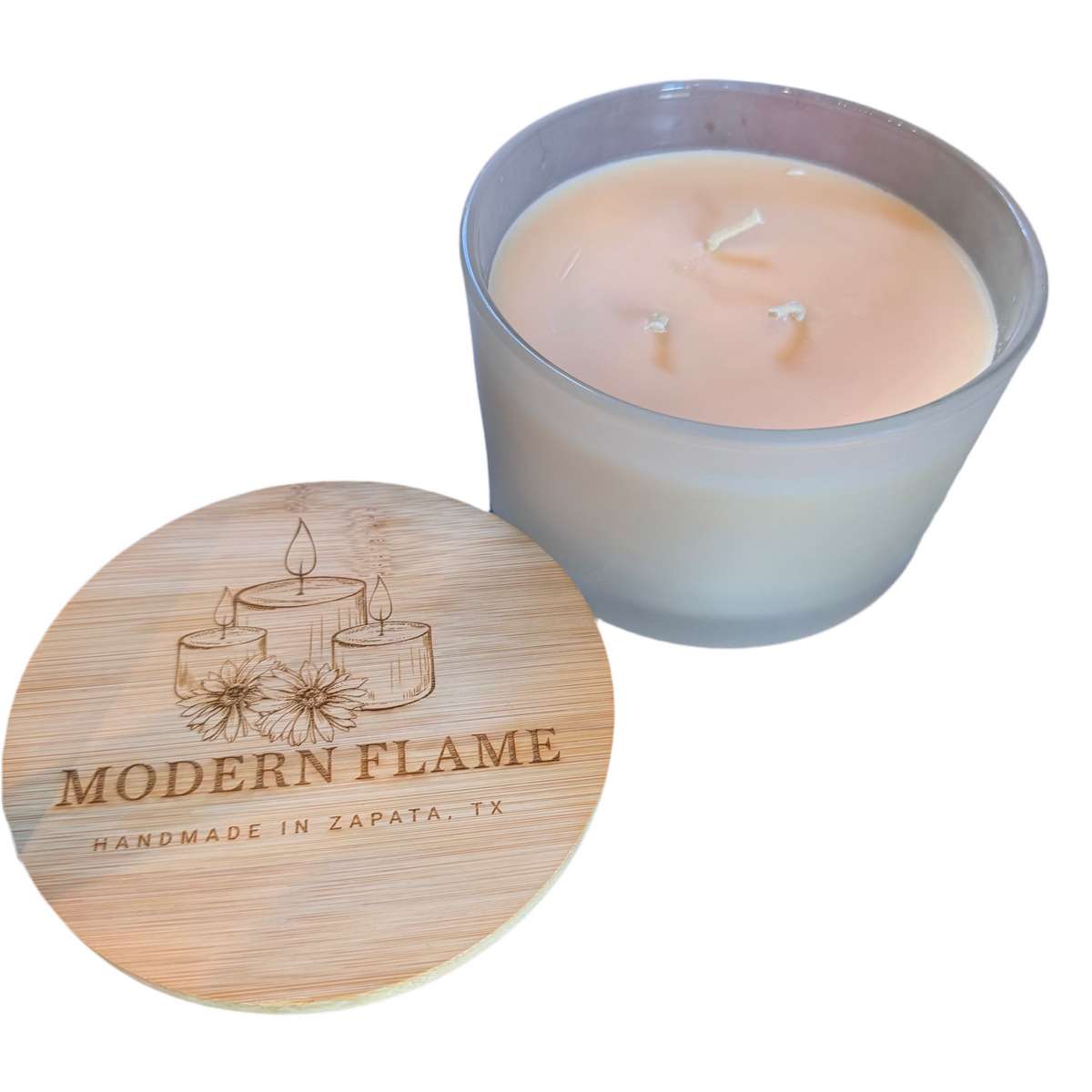 Modern Flame 20oz Glass Candle
