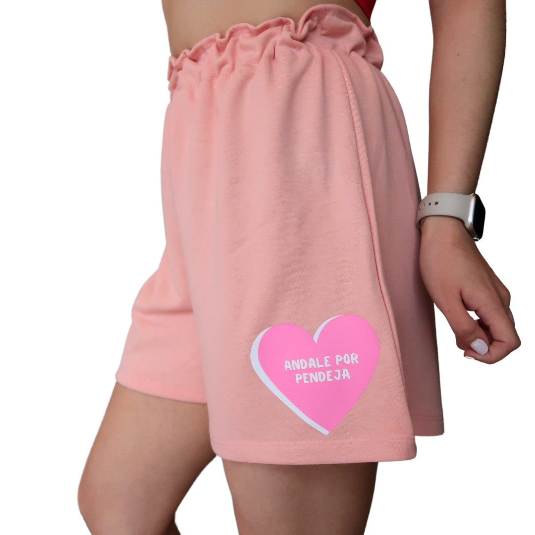 Convo Hearts Lounge Shorts