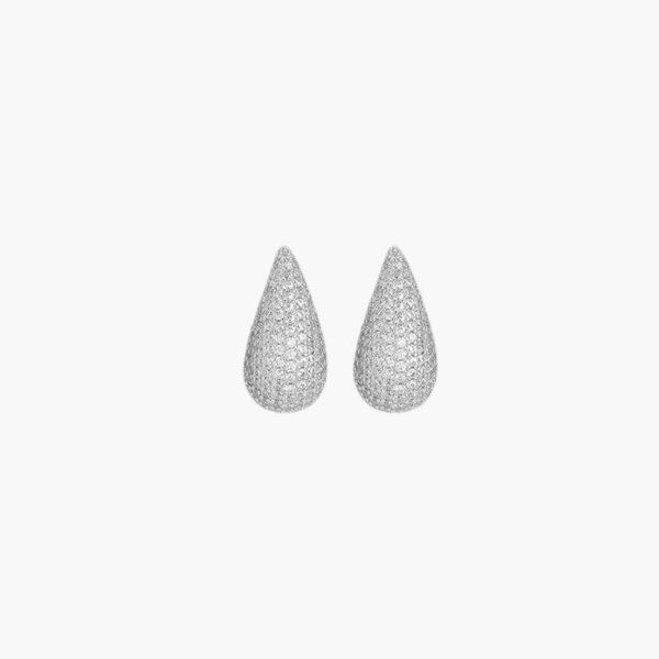 Teardrop Pavé Earrings