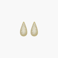 Teardrop Pavé Earrings