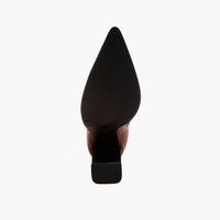 Hatter Pointed Toe Faux Leather Boots