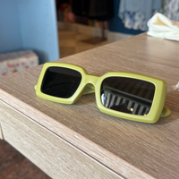 Acetate Rectangle Sunglasses