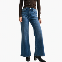 Ally Classic Wide Leg Flare Jeans