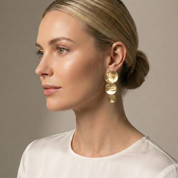 Golden Chakra Earrings
