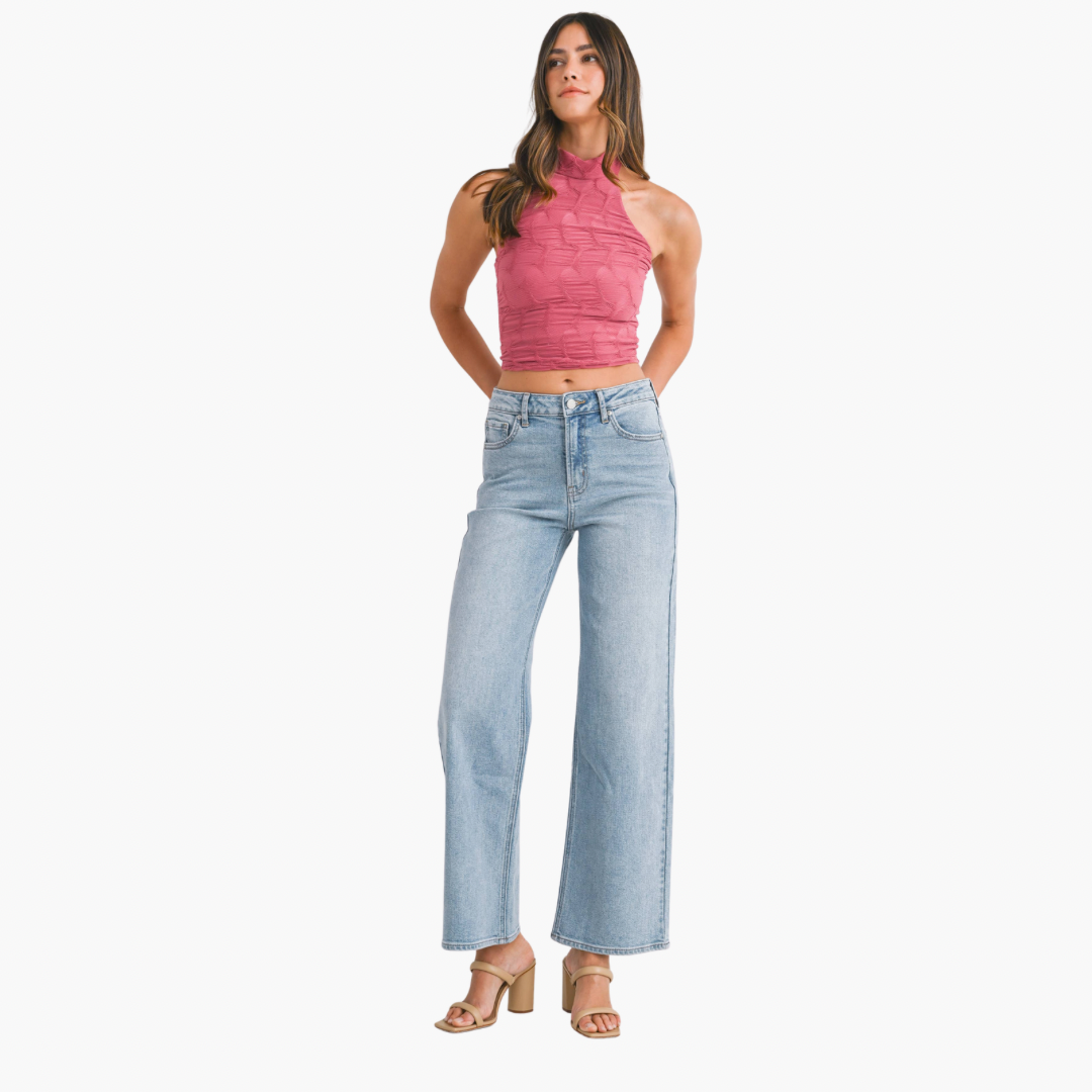 Halle High Rise Full Length Straight