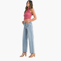 Halle High Rise Full Length Straight