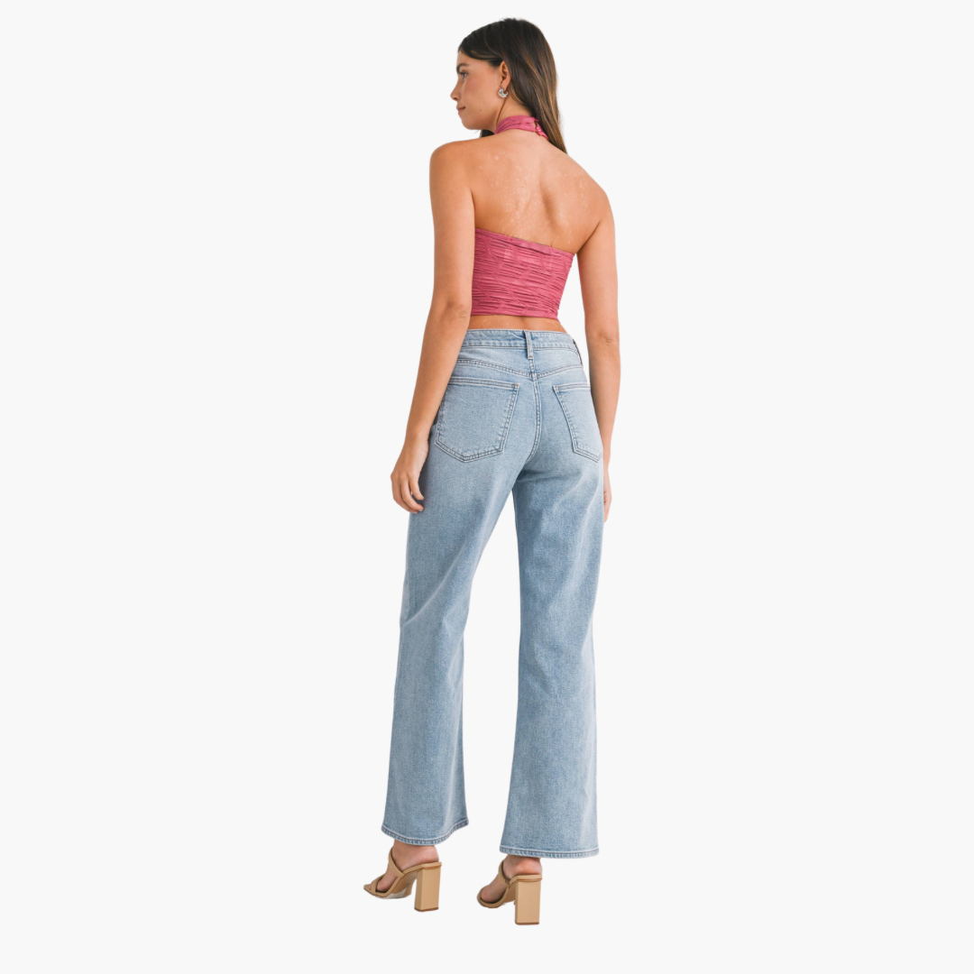 Halle High Rise Full Length Straight