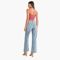 Halle High Rise Full Length Straight