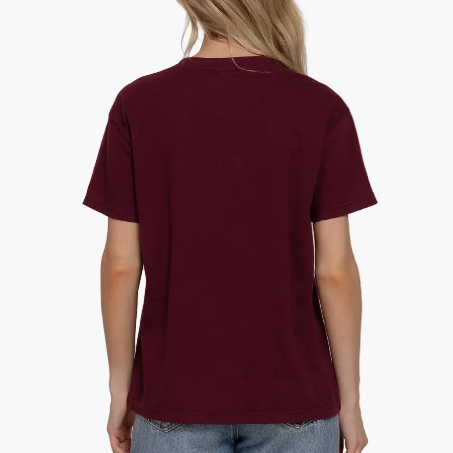 Short Sleeve Round Neck Tee