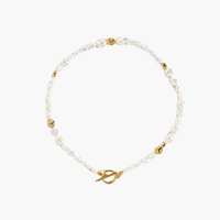 Penelope 18K Gold Plated Vintage Pearl Choker