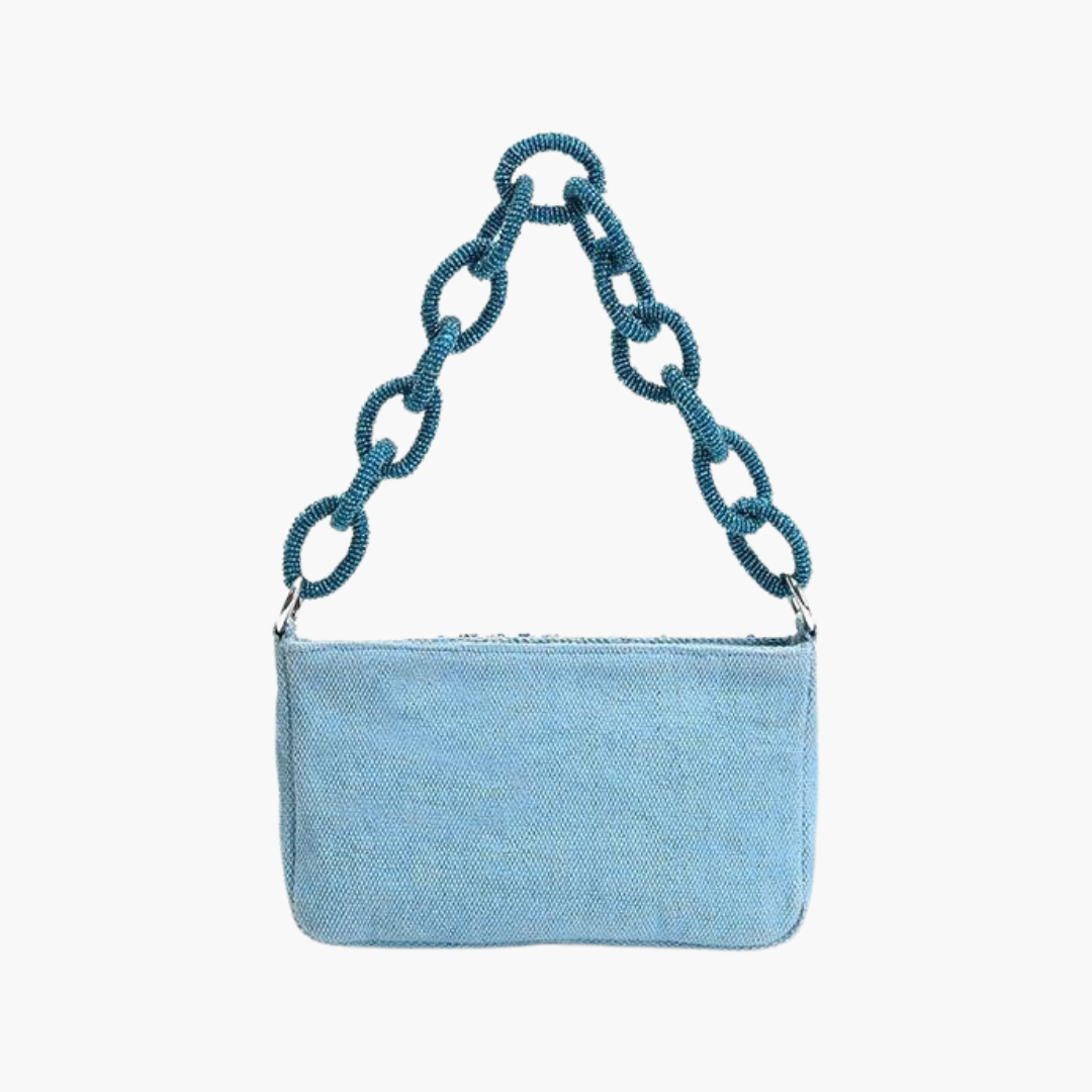 Blue Lagoon Glam Shoulder Bag