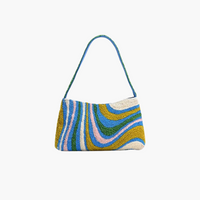 Oceanic Waveform Shoulder Bag