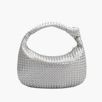 The Brigitte Shoulder Bag by Melie Bianco - Silver