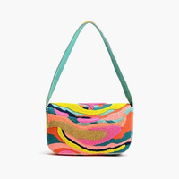 Daphne Wave Embellished Shoulder Bag