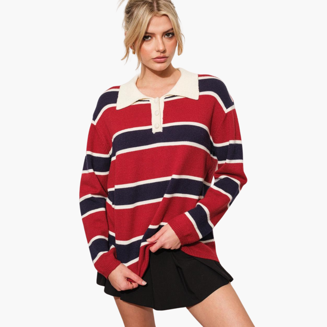 Rugby Striped Sweater