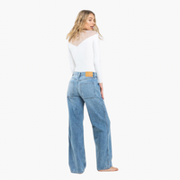 High Rise Utility Straight Jean