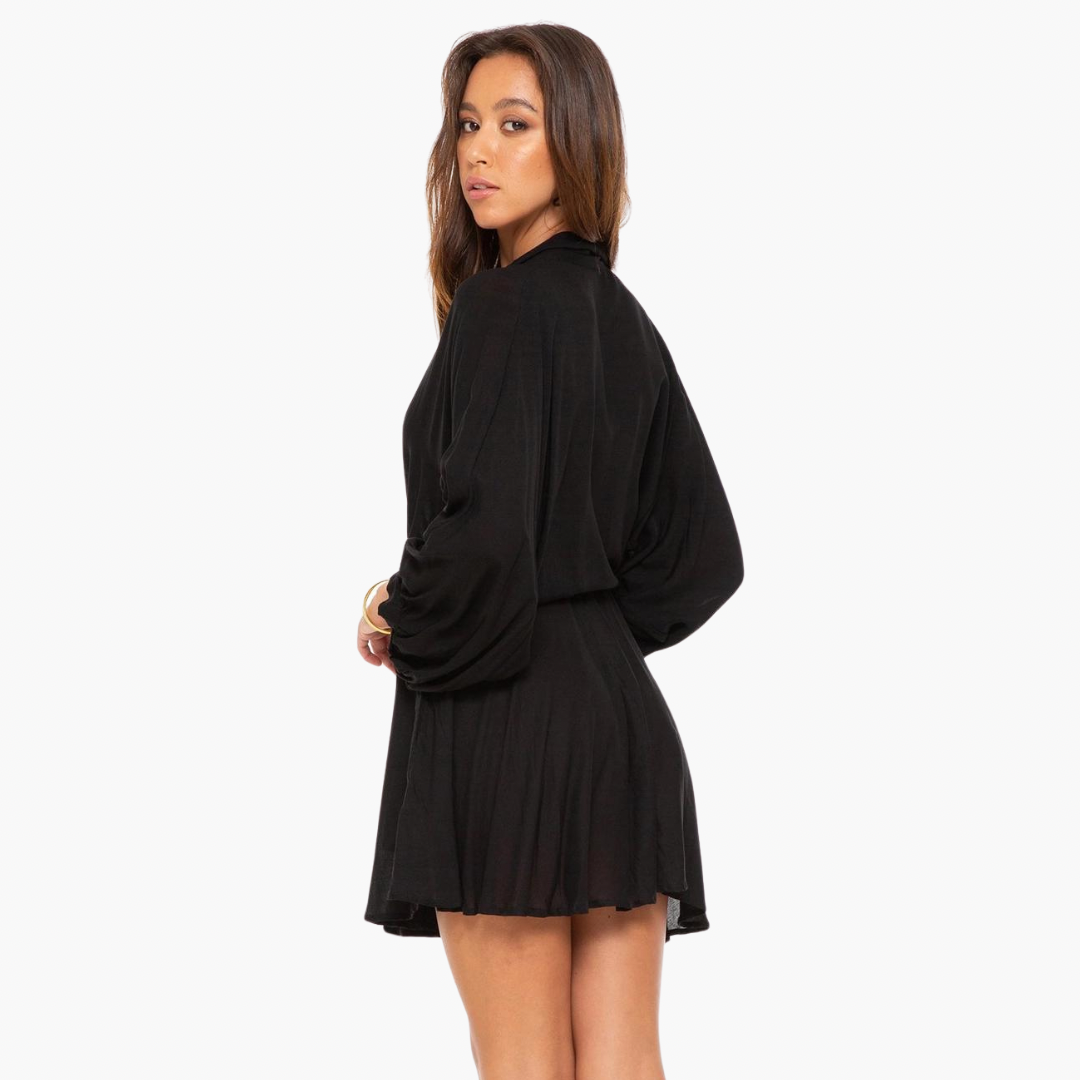 Capella Oversized Button Up Mini Dress