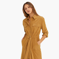 Kayla Utility Midi Dress