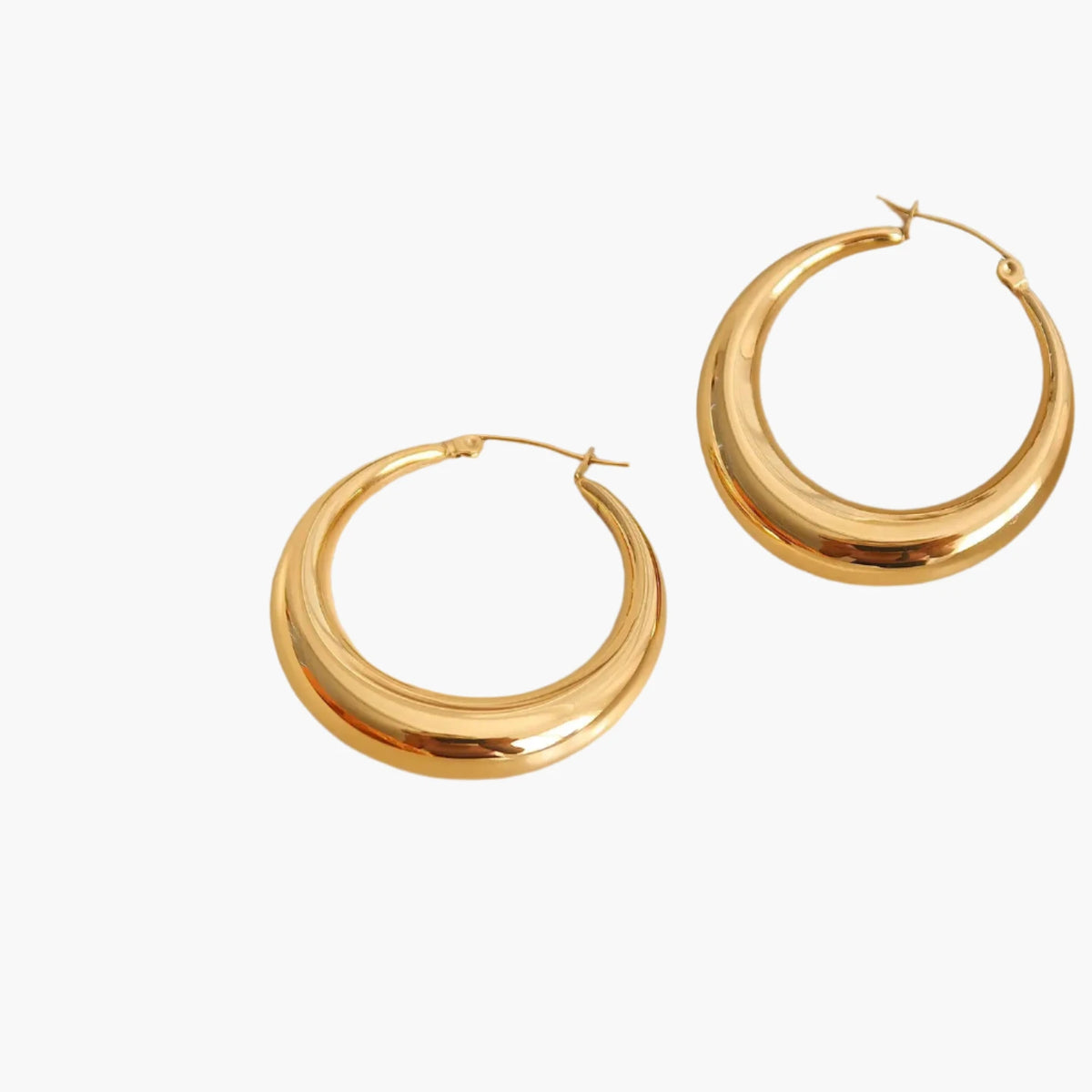 Galene Classic Large Hoop Earring