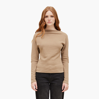 Waffle Knit Long Sleeve Top
