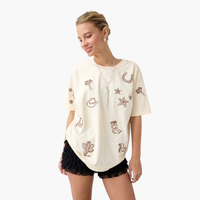 Cotton Cowboy Embroidered Tee