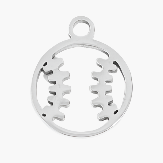 Stainless Steel Sports Charm