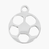 Stainless Steel Sports Charm