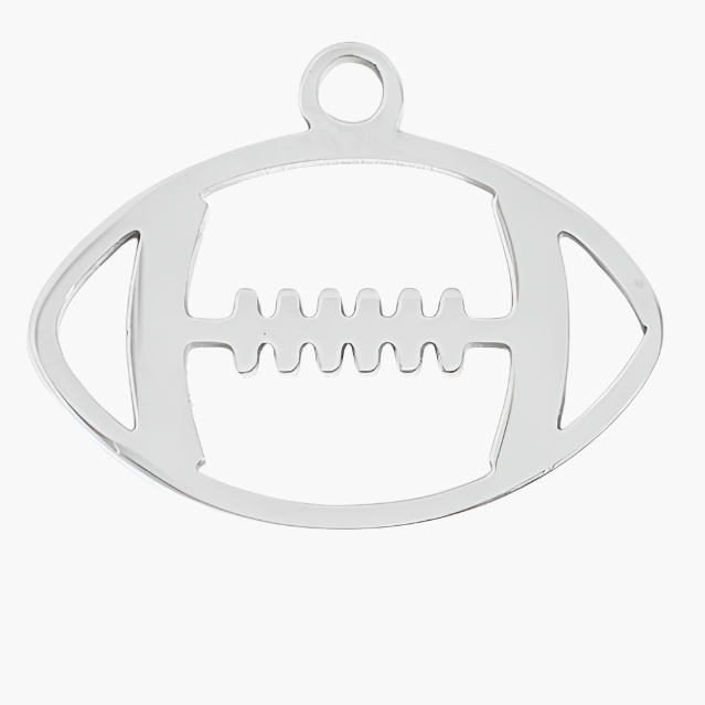 Stainless Steel Sports Charm