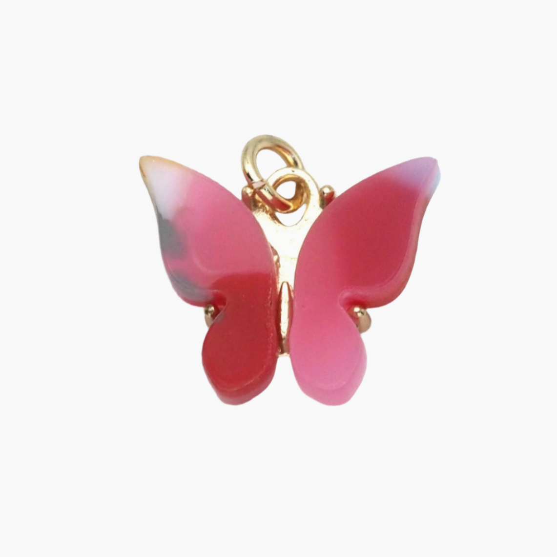 Watercolor Butterfly Charm