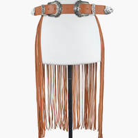 Double Buckle Curtain Fringe Belt