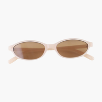 Modern Retro Oval Sunglasses