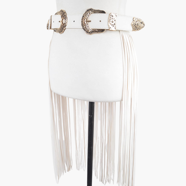 Double Buckle Curtain Fringe Belt
