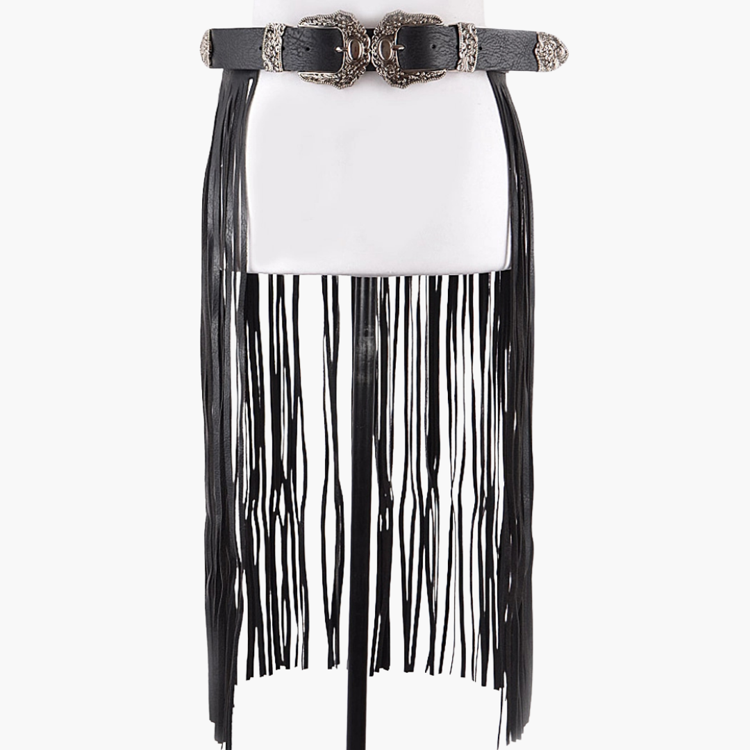 Double Buckle Curtain Fringe Belt