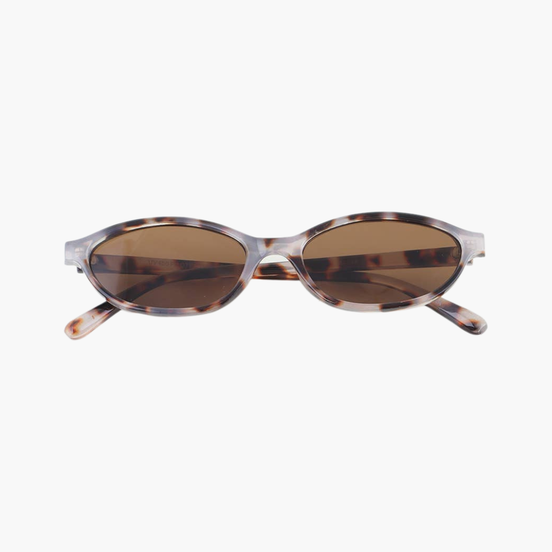 Modern Retro Oval Sunglasses