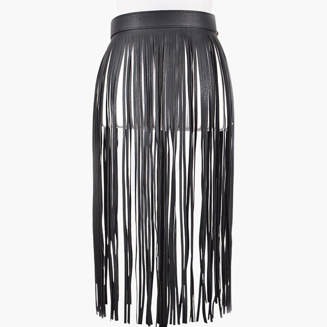 Double Buckle Curtain Fringe Belt