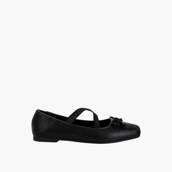 Leina Faux Leather Ballet Flats