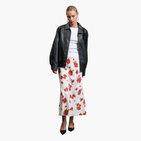 Romantic Rose Midi Skirt