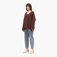Vino Oversized V Neck Sweater