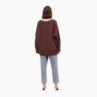 Vino Oversized V Neck Sweater