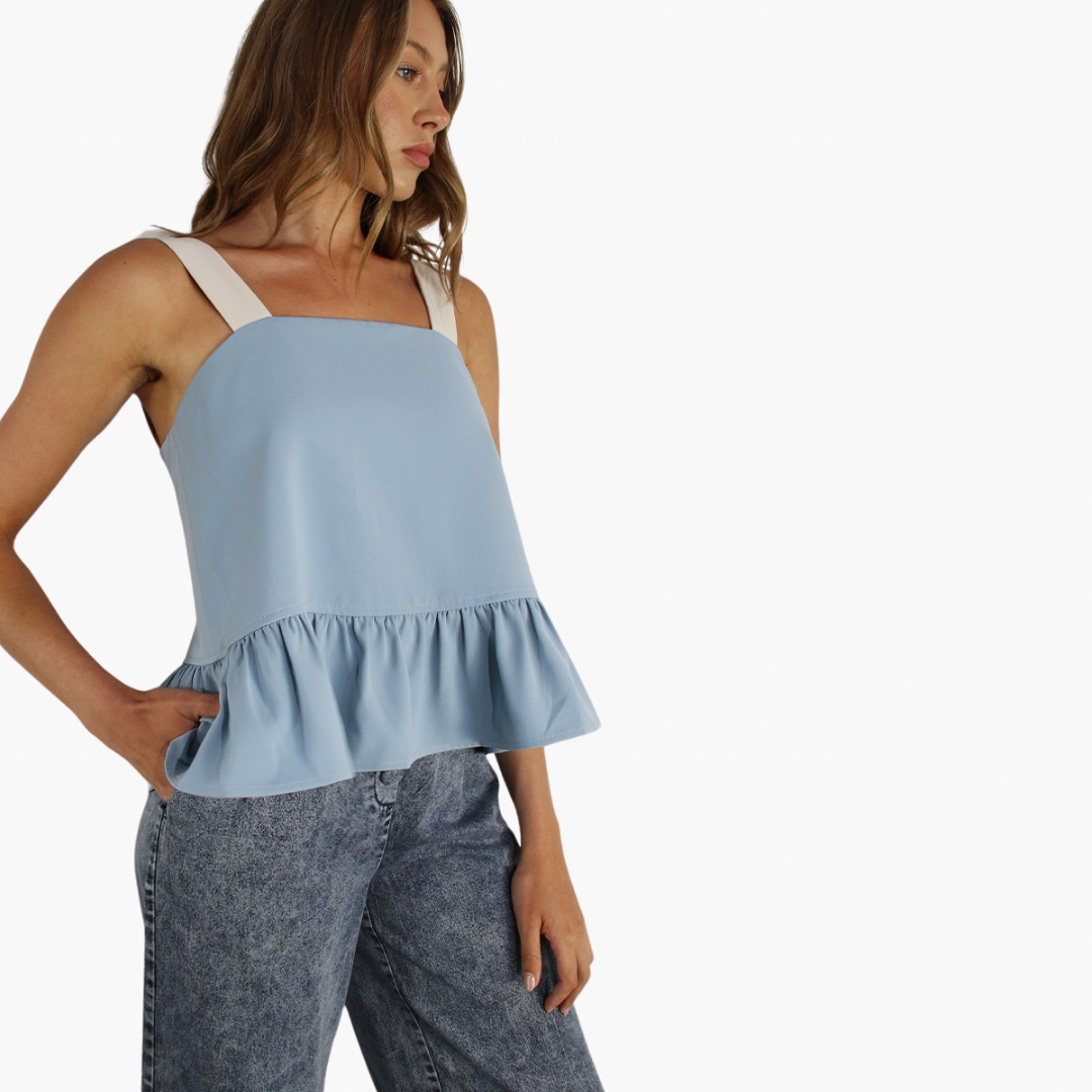 Ruffle Crop Top