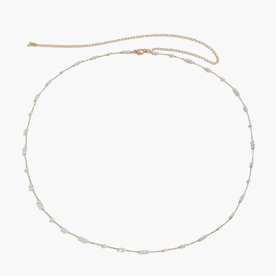 Beaded Pearl Waist Chain