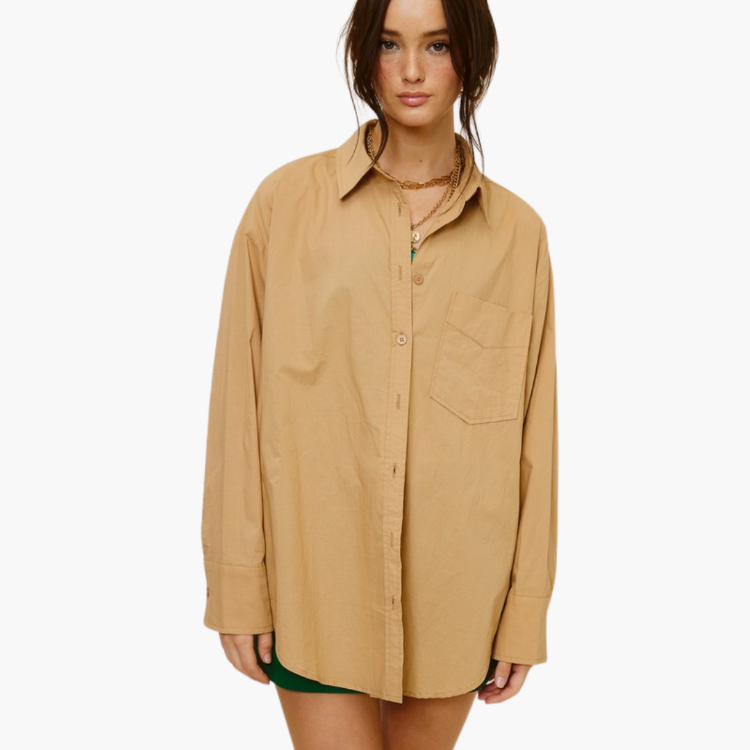 Oversized Button Down Shirt