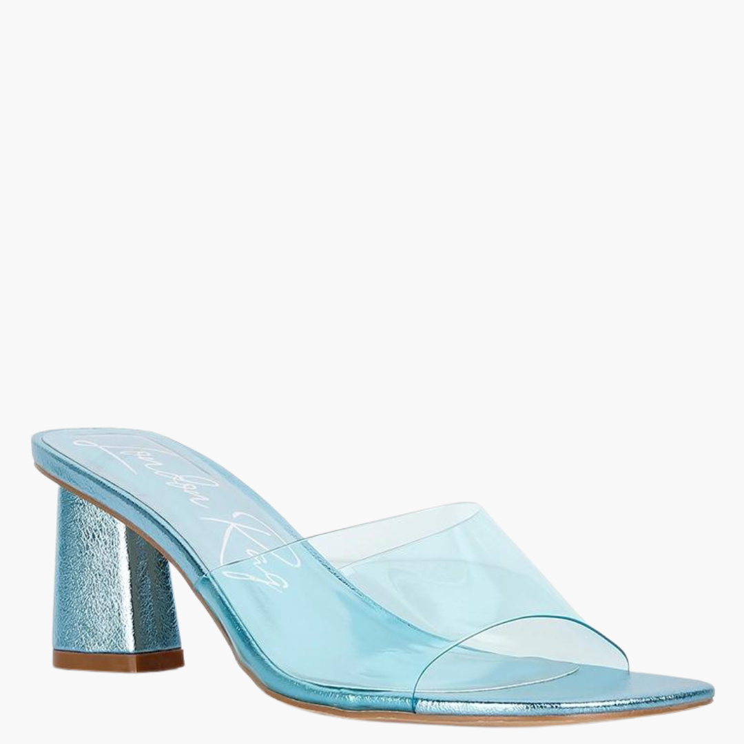 Eugnie Clear Block Heel