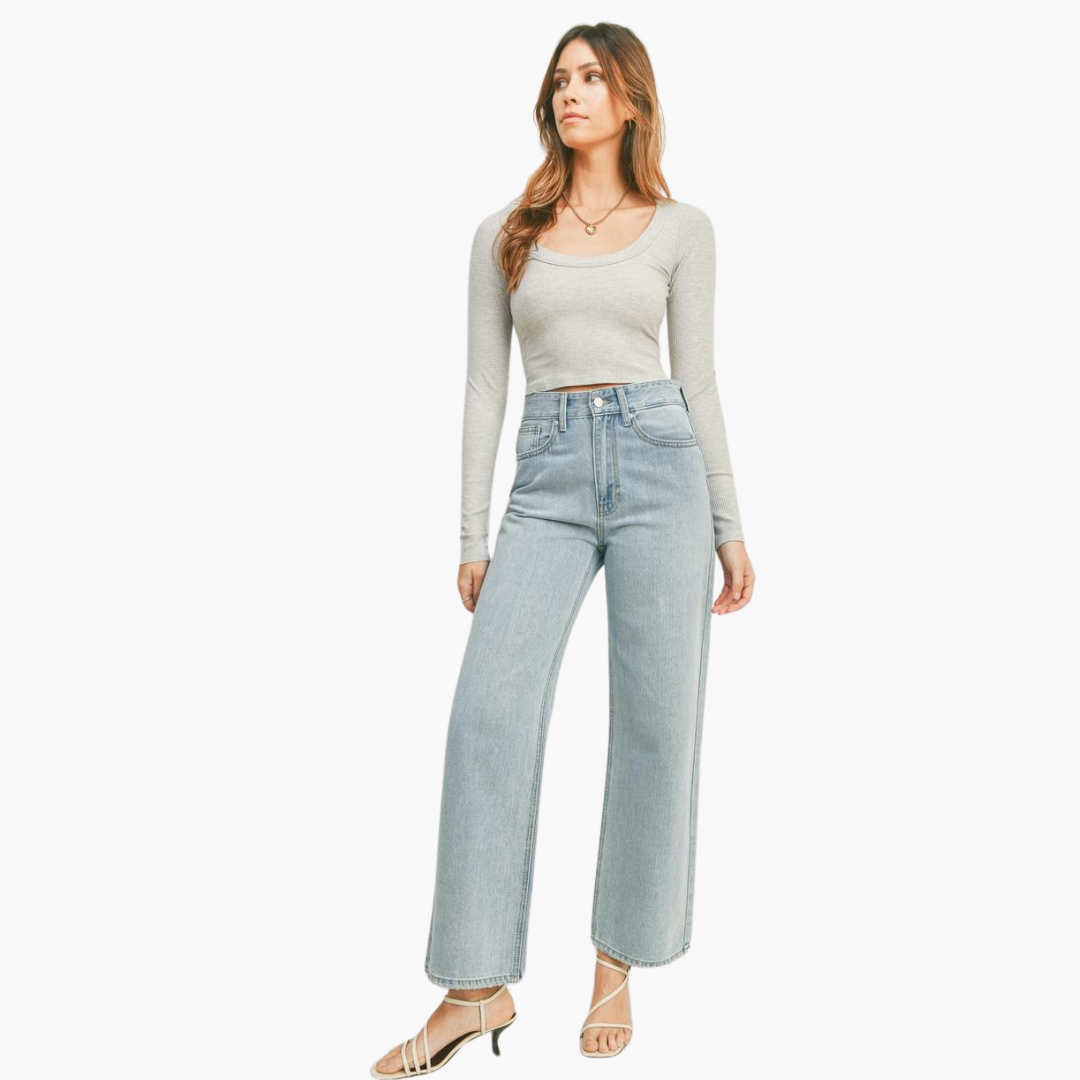 JBD Sloane Wide Leg Jeans