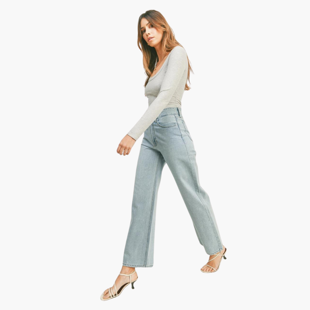 JBD Sloane Wide Leg Jeans