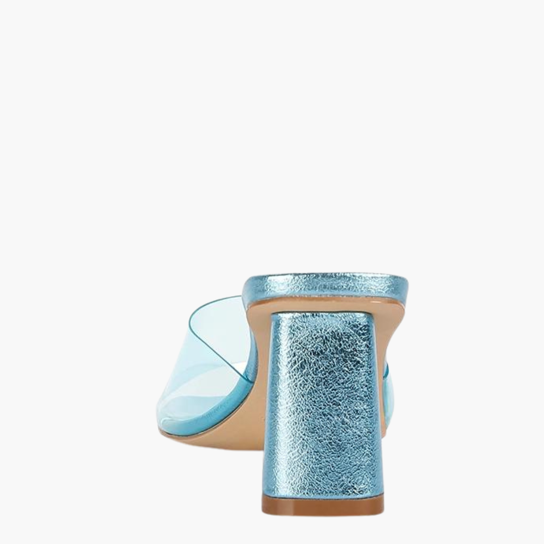 Eugnie Clear Block Heel