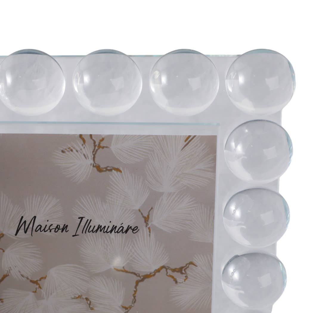 Crystal Bubble Spherical Border Photo Frame - 5x7 in.